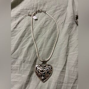 Contempo Heart Necklace Brighton LARGE